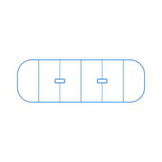 Furniture Conference Table Ikea Bekant Conference Table 4 Piece Outline Drawing Svg Vector, Free Vectors File